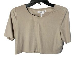 NWT BCBGeneration Women’s Soft Cropped Spandex Blend Top